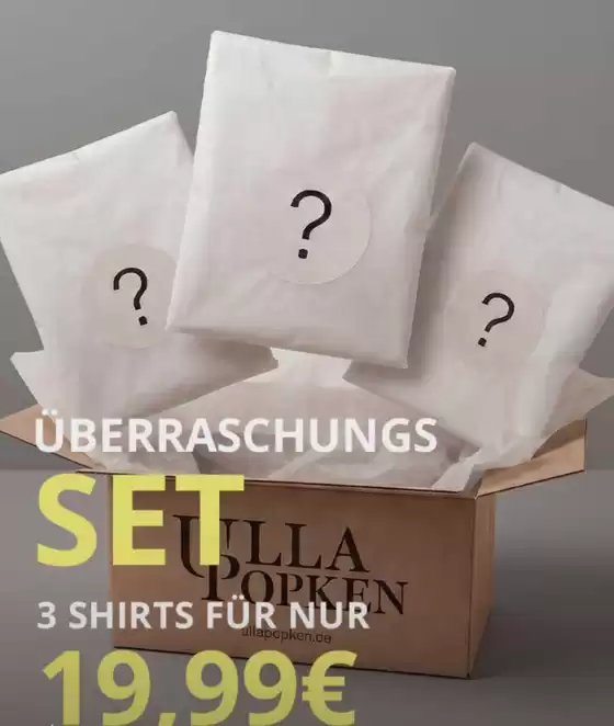 Ulla Popken Prospekt in  | Set 3 Shirts Fur Nur 19.99€ | 2026-08-21T00:00:00.000Z - 2026-09-03T00:00:00.000Z