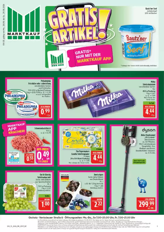 Marktkauf Katalog | Aktueller Prospekt | 2026-08-24T00:00:00.000Z - 2026-08-29T00:00:00.000Z