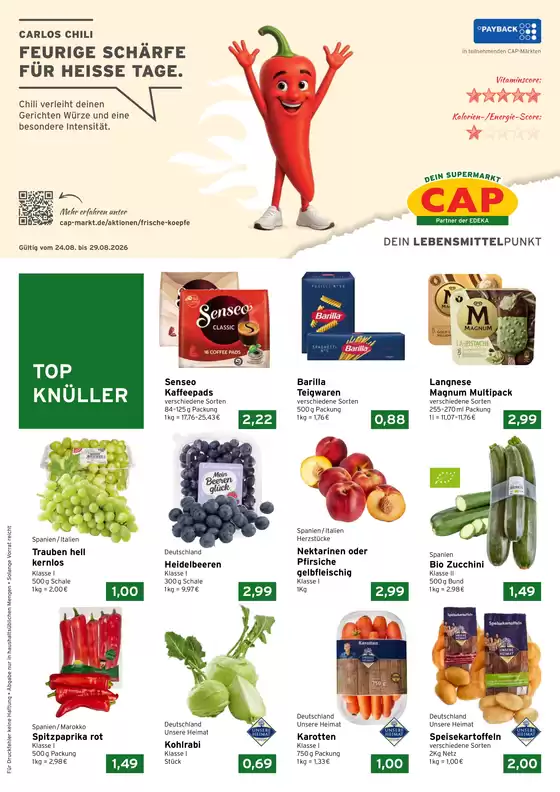 CAP Markt Katalog | Aktuelle Deals und Angebote | 2026-08-24T00:00:00.000Z - 2026-08-29T00:00:00.000Z