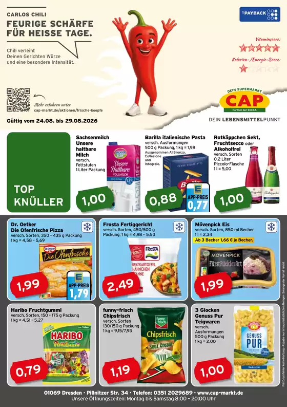 CAP Markt Katalog | Aktuelle Sonderaktionen | 2026-08-24T00:00:00.000Z - 2026-08-29T00:00:00.000Z