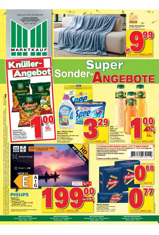 Marktkauf Katalog | Attraktive Angebote entdecken | 2026-08-24T00:00:00.000Z - 2026-08-29T00:00:00.000Z