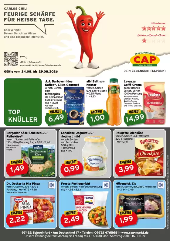 CAP Markt Katalog in Herbrechtingen | Jetzt sparen mit unseren Deals | 2026-08-24T00:00:00.000Z - 2026-08-29T00:00:00.000Z