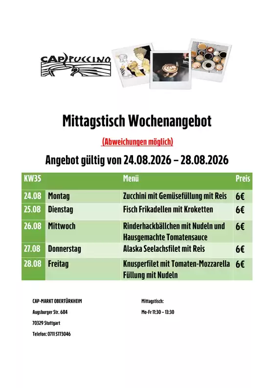CAP Markt Katalog in Herbrechtingen | Rabatte und Aktionen | 2026-08-24T00:00:00.000Z - 2026-08-28T00:00:00.000Z
