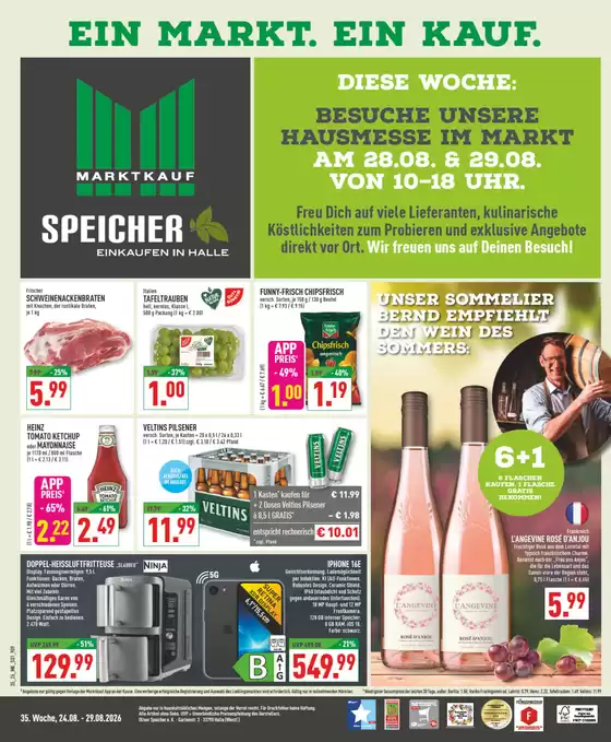 Marktkauf Katalog | Unsere besten Angebote für Sie | 2026-08-24T00:00:00.000Z - 2026-08-29T00:00:00.000Z