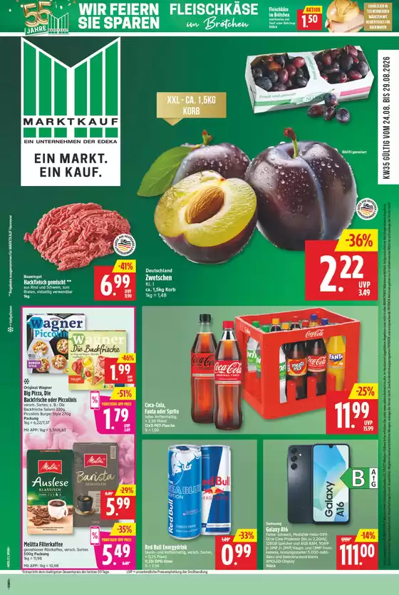 Marktkauf Katalog | Tolles Angebot für Schnäppchenjäger | 2026-08-24T00:00:00.000Z - 2026-08-29T00:00:00.000Z