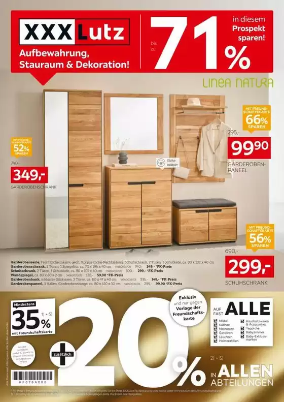 XXXLutz Katalog in Wiedemar | Aufbewahrung Deko | 2026-08-25T00:00:00.000Z - 2026-09-05T00:00:00.000Z