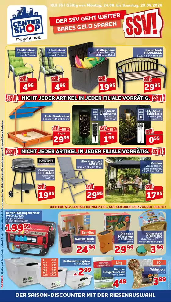 CENTERSHOP Katalog | KW35 | 2026-08-24T00:00:00.000Z - 2026-08-29T00:00:00.000Z