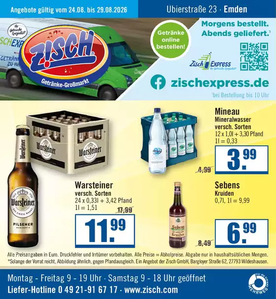 Zisch Katalog | Angebote Zisch KW34 | 2026-08-24T00:00:00.000Z - 2026-08-29T00:00:00.000Z