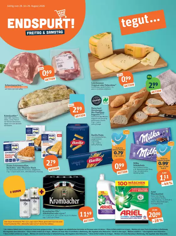 tegut Katalog | Angebote der Woche! tegut | 2026-08-28T00:00:00.000Z - 2026-08-29T00:00:00.000Z