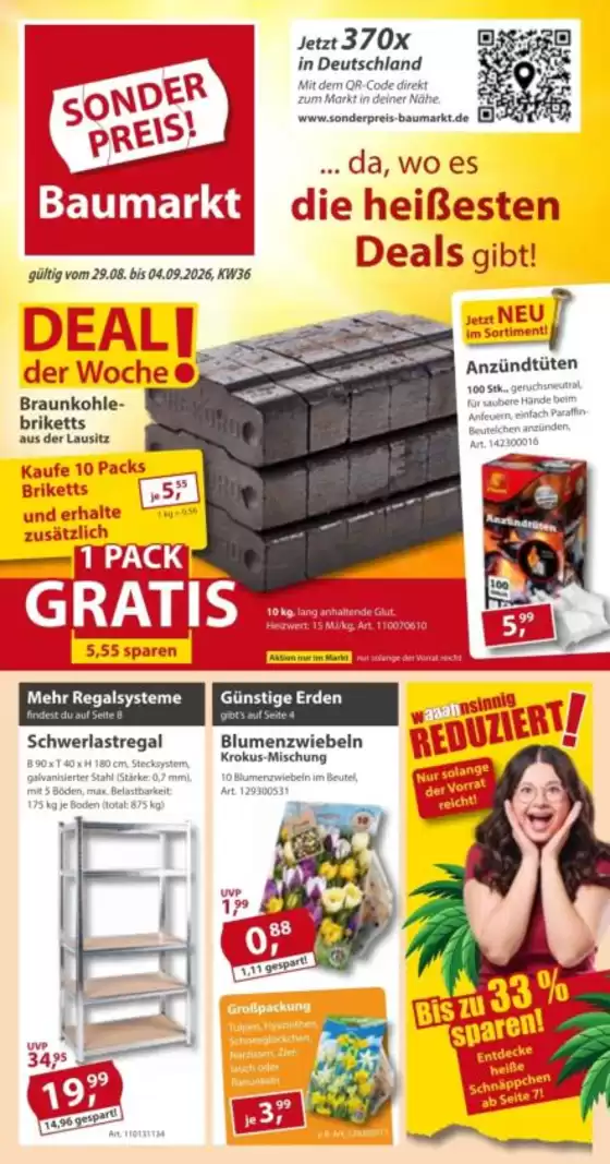Sonderpreis Baumarkt Katalog | Unsere besten Deals für Sie | 2026-08-29T00:00:00.000Z - 2026-09-04T00:00:00.000Z