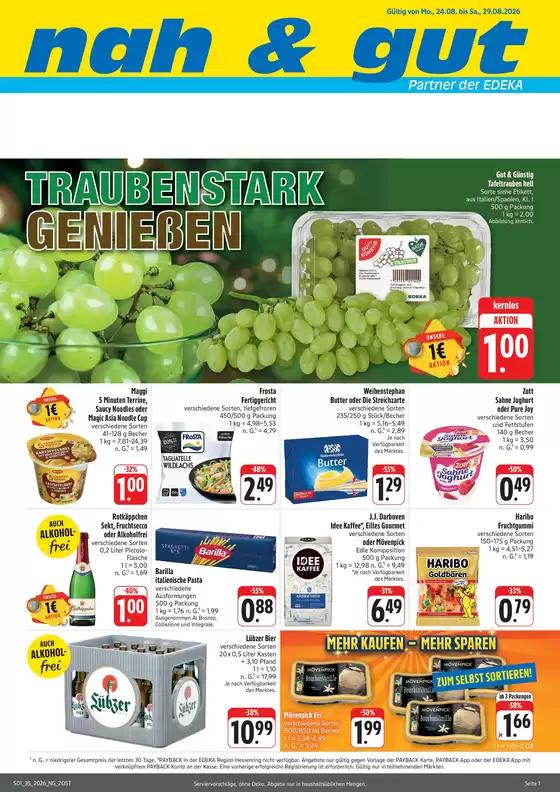 nah & gut Katalog | nah gut flugblatt | 2026-08-25T00:00:00.000Z - 2026-08-29T00:00:00.000Z