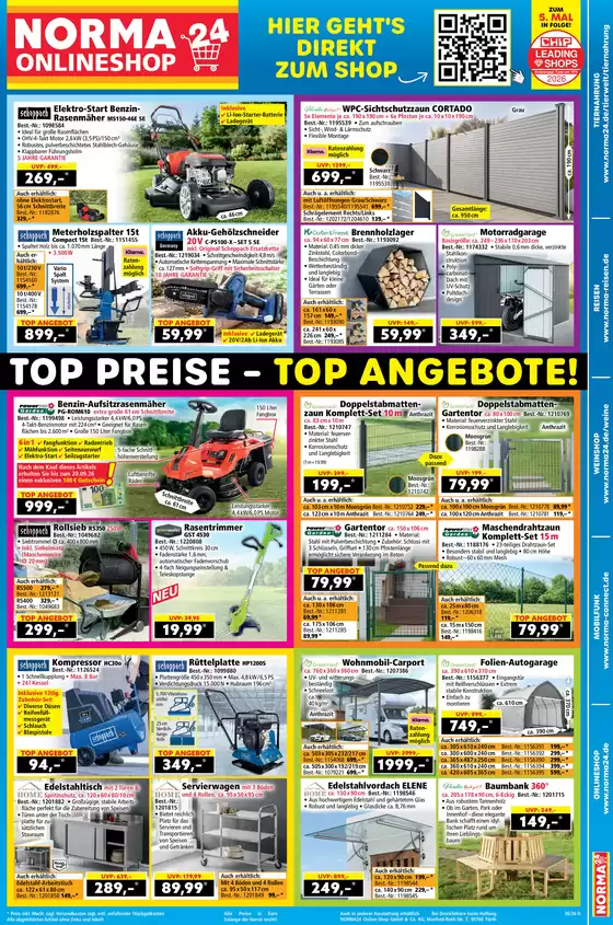 Norma Katalog | Tolles Angebot für alle Kunden | 2026-08-23T00:00:00.000Z - 2026-09-20T00:00:00.000Z