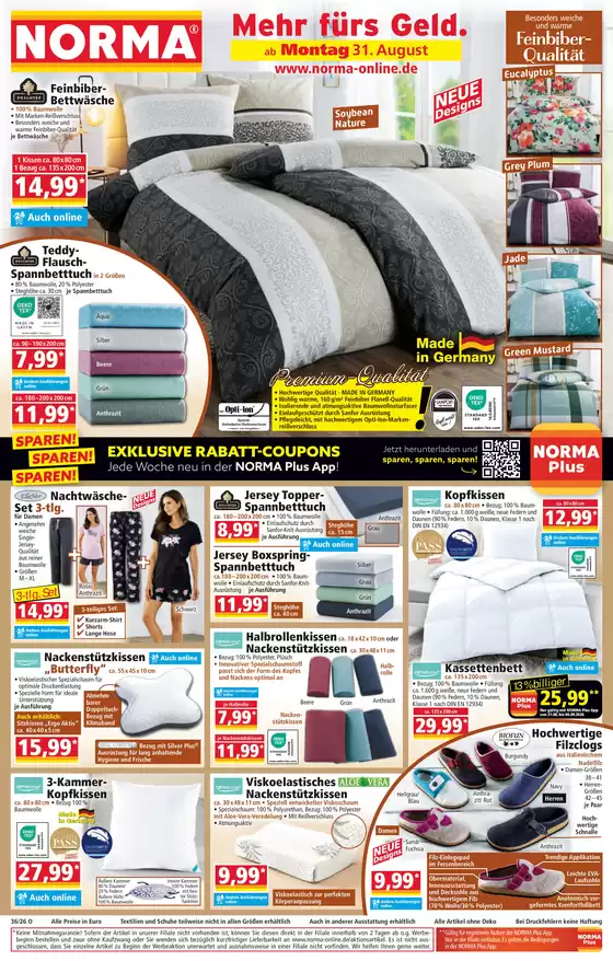 Norma Katalog | Top-Deals und Rabatte | 2026-08-25T00:00:00.000Z - 2026-08-31T00:00:00.000Z