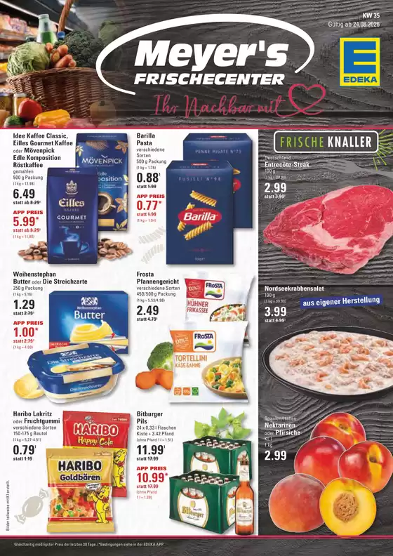 Meyer's Frischemarkt Katalog | Endversion Meyer KW 35 2026 compressed | 2026-08-25T00:00:00.000Z - 2026-08-25T00:00:00.000Z