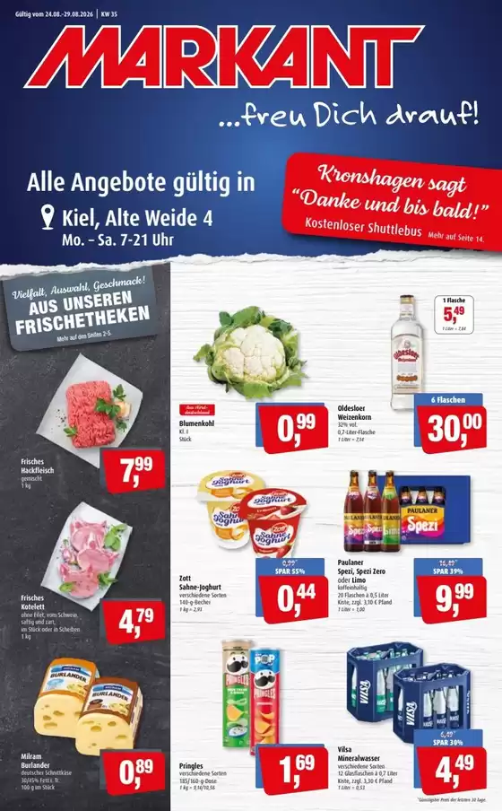 Markant Prospekt | Markant flugblatt | 2026-08-27T00:00:00.000Z - 2026-08-29T00:00:00.000Z