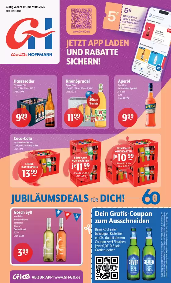 Getränke Hoffmann Katalog | 1 1 HZ GH1 1 KW35 2026 24.08.26 29.08.26 | 2026-08-24T00:00:00.000Z - 2026-08-29T00:00:00.000Z