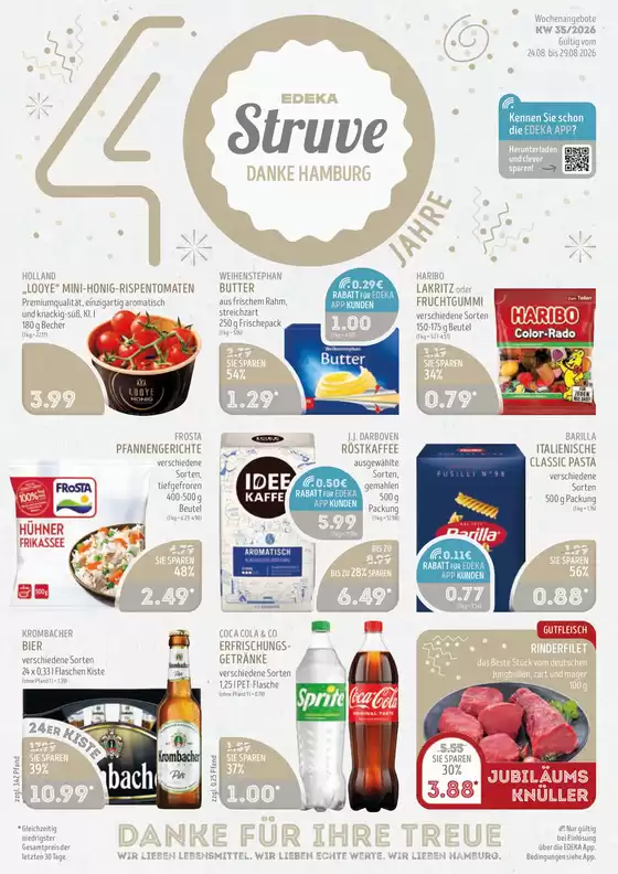 Edeka Struve Prospekt in Bad Hersfeld | Hz kw 35 2026 endversion schlemmer | 2026-08-24T00:00:00.000Z - 2026-08-29T00:00:00.000Z