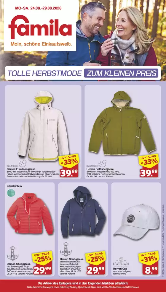 famila Nordwest Katalog | Sonderangebote | 2026-08-25T00:00:00.000Z - 2026-08-29T00:00:00.000Z