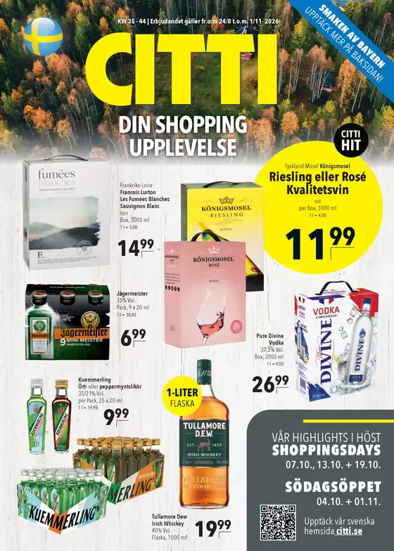 CITTI Markt Prospekt in Kramerhof | Complete | 2026-08-24T00:00:00.000Z - 2026-11-01T00:00:00.000Z