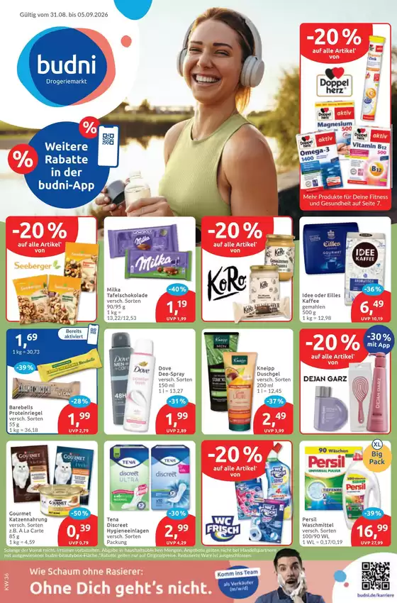 Budni Katalog | Angebote für Schnäppchenjäger | 2026-08-31T00:00:00.000Z - 2026-09-05T00:00:00.000Z