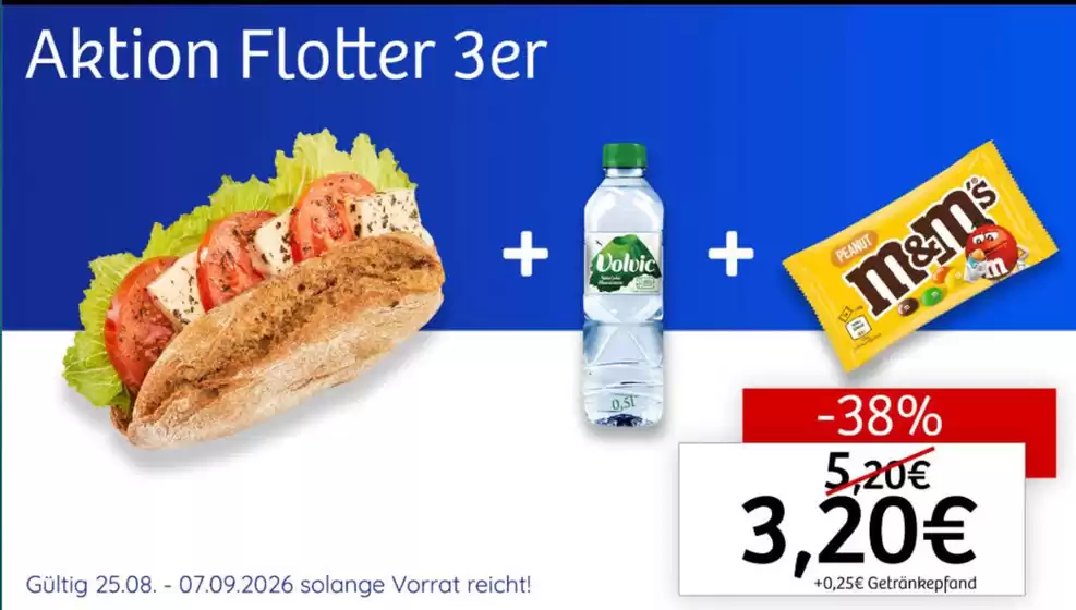 Yormas Katalog | Aktion Flotter 3er | 2026-08-25T00:00:00.000Z - 2026-09-07T00:00:00.000Z