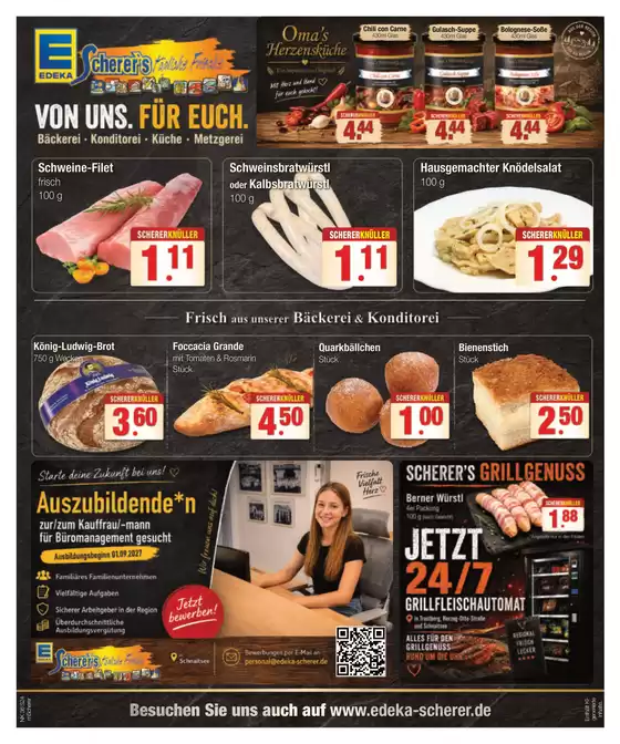Edeka Scherer Katalog | Flugblatt KW36 2026 | 2026-08-31T00:00:00.000Z - 2026-09-05T00:00:00.000Z