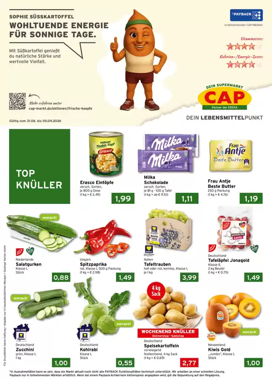 CAP Markt Prospekt | Rabatte und Aktionen | 2026-08-31T00:00:00.000Z - 2026-09-05T00:00:00.000Z