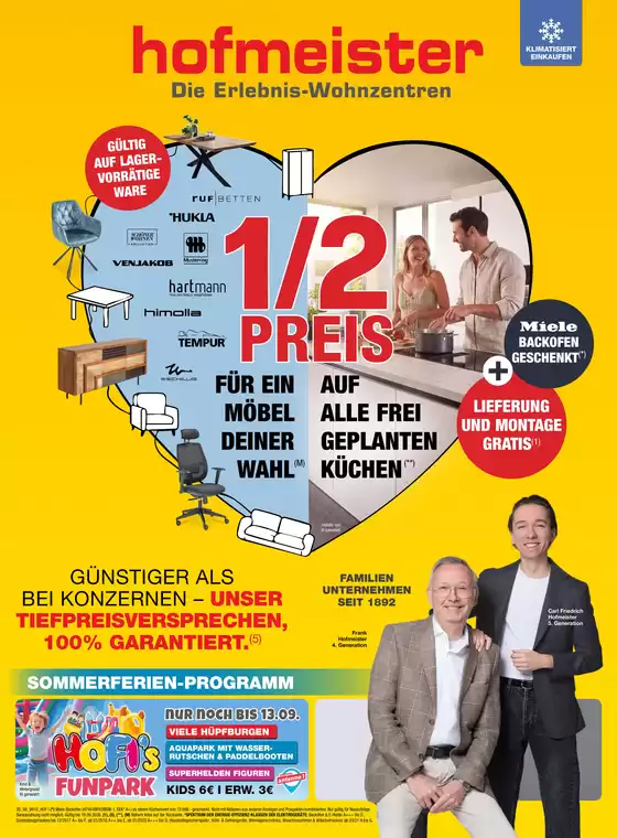 Hofmeister Prospekt in Kirchheim unter Teck | Prospekt Highlightsap82 | 2026-08-27T00:00:00.000Z - 2027-08-19T00:00:00.000Z