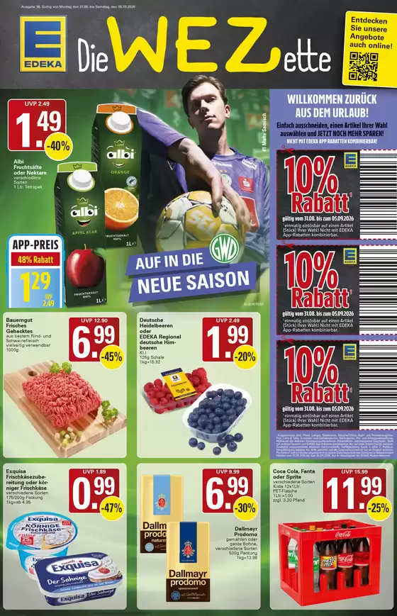 wez Katalog | WEZette KW36 2026 | 2026-08-31T00:00:00.000Z - 2026-09-05T00:00:00.000Z