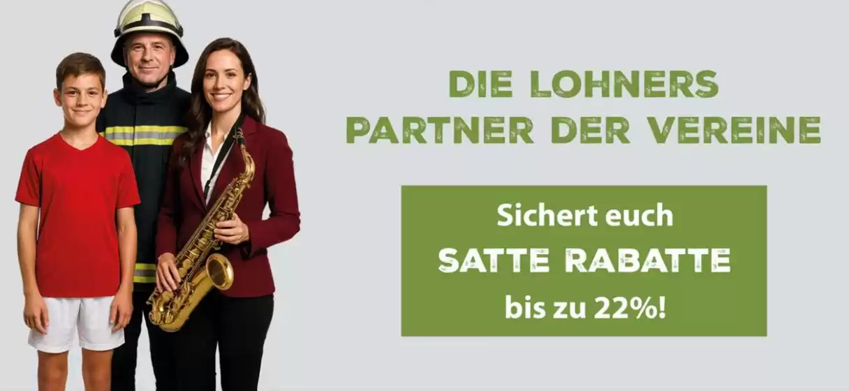 Die Lohners Katalog in Treuenbrietzen | Die Lohners Panter Der Vereine | 2026-08-27T00:00:00.000Z - 2026-09-08T00:00:00.000Z