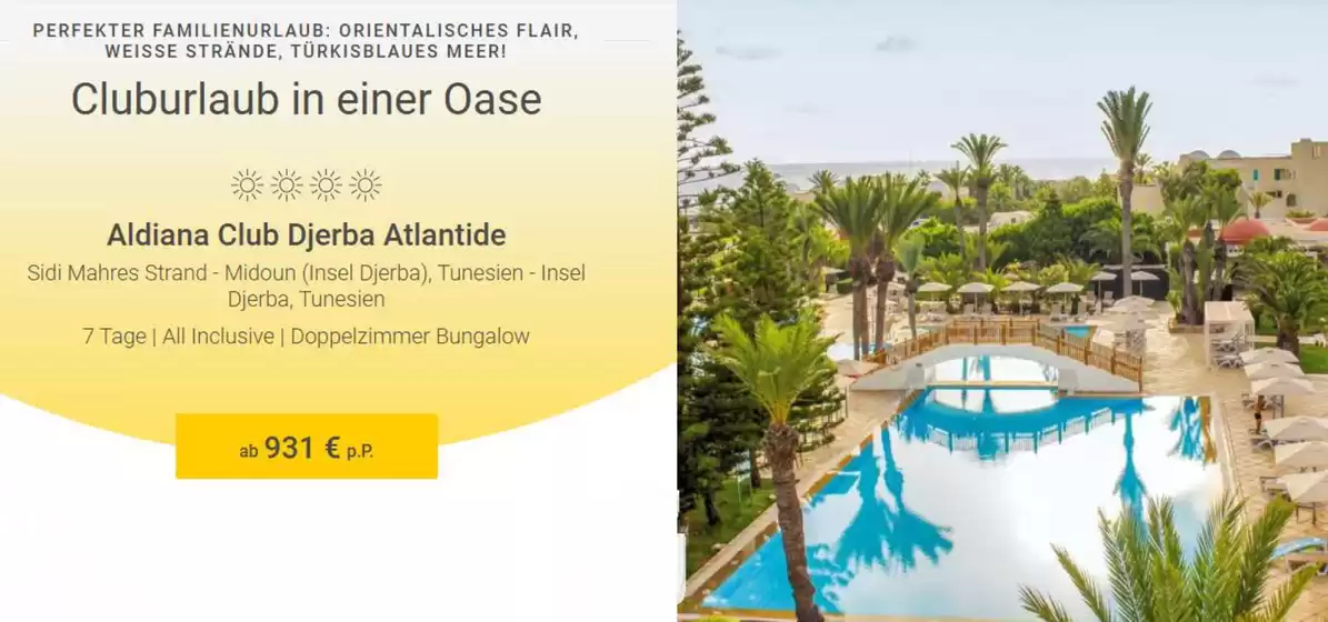 Reiseland Katalog | Cluburlaub In Einer Oase | 2026-08-27T00:00:00.000Z - 2026-09-09T00:00:00.000Z