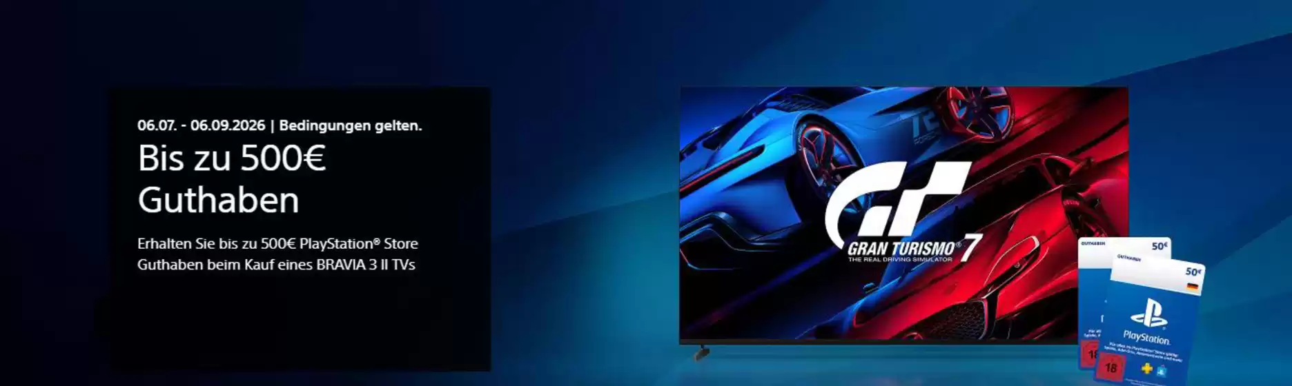 Sony Prospekt | Bis Zu 500€ Guthaben | 2026-08-27T00:00:00.000Z - 2026-09-06T00:00:00.000Z