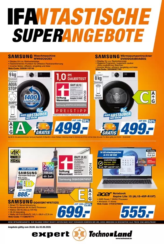 expert Techno Land Katalog | Technoland kw36 endstand | 2026-08-28T00:00:00.000Z - 2026-09-03T00:00:00.000Z