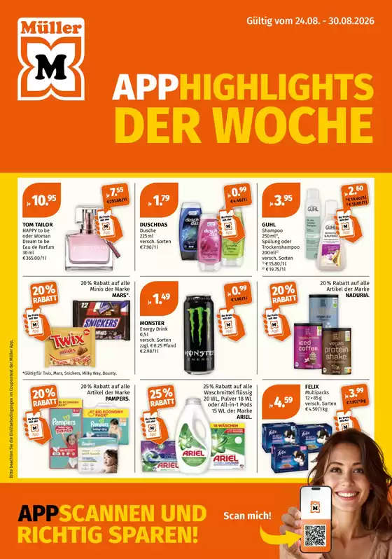 Müller Katalog in Vaterstetten | Unsere App Highlights | 2026-08-28T00:00:00.000Z - 2026-08-30T00:00:00.000Z