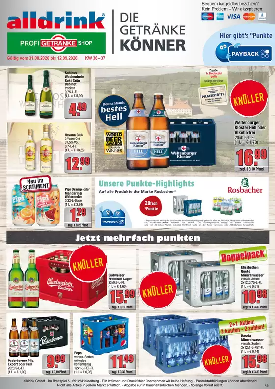 alldrink Katalog | alldrink flugblatt | 2026-08-31T00:00:00.000Z - 2026-09-12T00:00:00.000Z