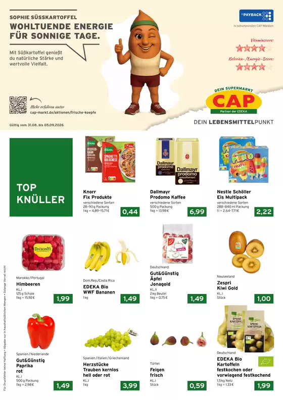 CAP Markt Prospekt in Riesa | Aktuelle Schnäppchen und Angebote | 2026-08-31T00:00:00.000Z - 2026-09-05T00:00:00.000Z
