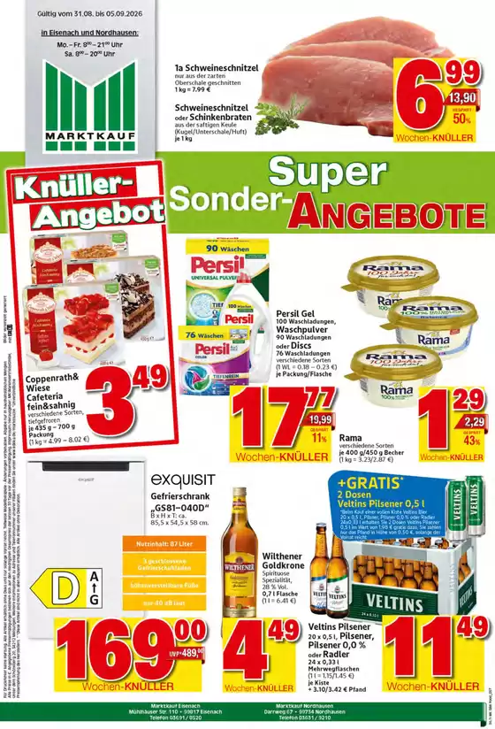 Marktkauf Prospekt in Heroldsberg | Neue Angebote zum Entdecken | 2026-08-31T00:00:00.000Z - 2026-09-05T00:00:00.000Z