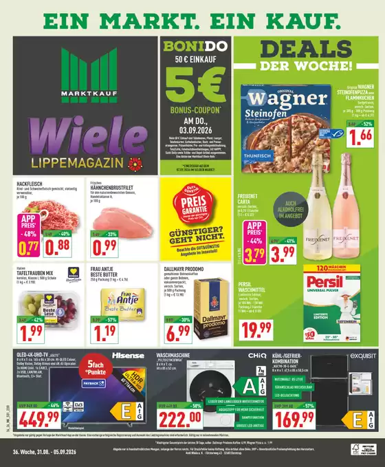 Marktkauf Katalog | Top-Deals für alle Kunden | 2026-08-31T00:00:00.000Z - 2026-09-05T00:00:00.000Z