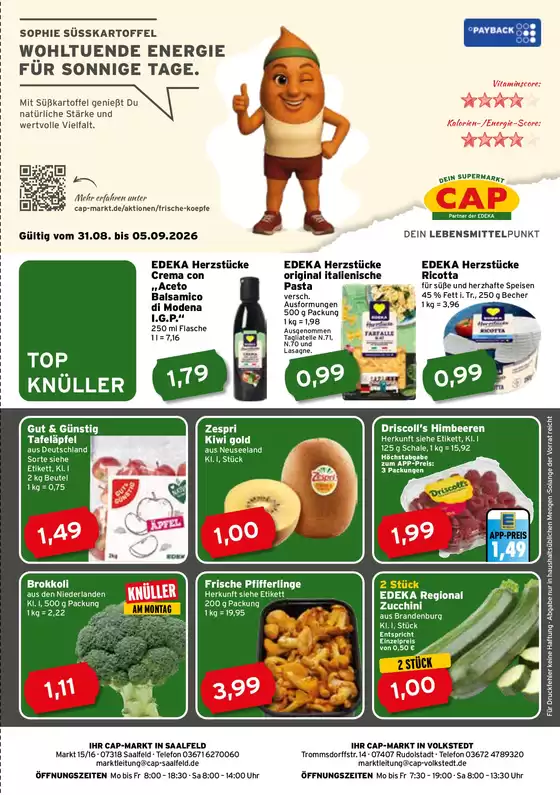 CAP Markt Prospekt | Aktuelle Sonderaktionen | 2026-08-31T00:00:00.000Z - 2026-09-05T00:00:00.000Z