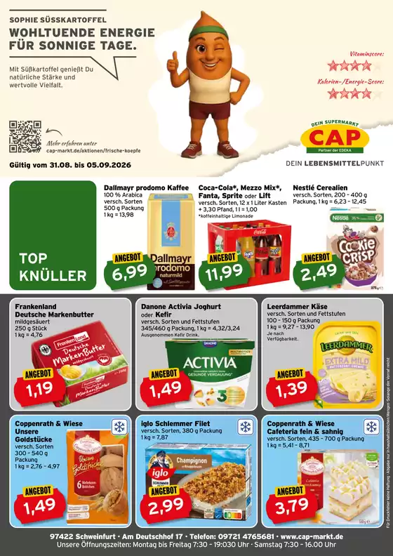 CAP Markt Prospekt | Exklusive Deals für unsere Kunden | 2026-08-31T00:00:00.000Z - 2026-09-05T00:00:00.000Z