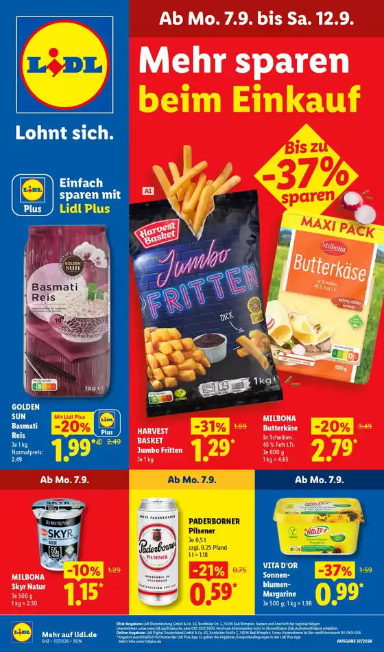 Lidl Prospekt | 07.09.2026 12.09.2026 | 2026-09-07T00:00:00.000Z - 2026-09-12T00:00:00.000Z