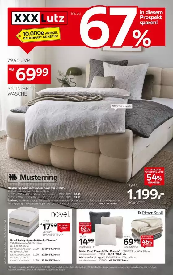 XXXLutz Katalog | Bis zu 67 sparen | 2026-08-31T00:00:00.000Z - 2026-09-12T00:00:00.000Z
