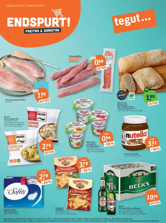 tegut Prospekt in Geisa | Angebote der Woche! tegut | 2026-09-04T00:00:00.000Z - 2026-09-05T00:00:00.000Z