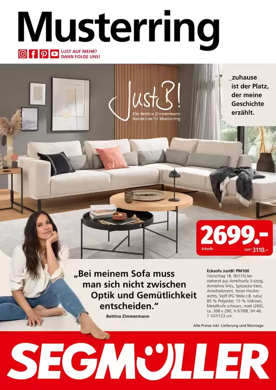 Segmüller Katalog | Exklusive Deals für unsere Kunden | 2026-08-31T00:00:00.000Z - 2026-09-05T00:00:00.000Z