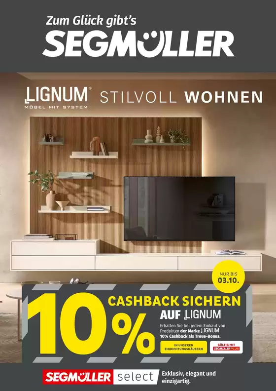 Segmüller Katalog | Sonderangebote für Sie | 2026-08-31T00:00:00.000Z - 2026-10-03T00:00:00.000Z