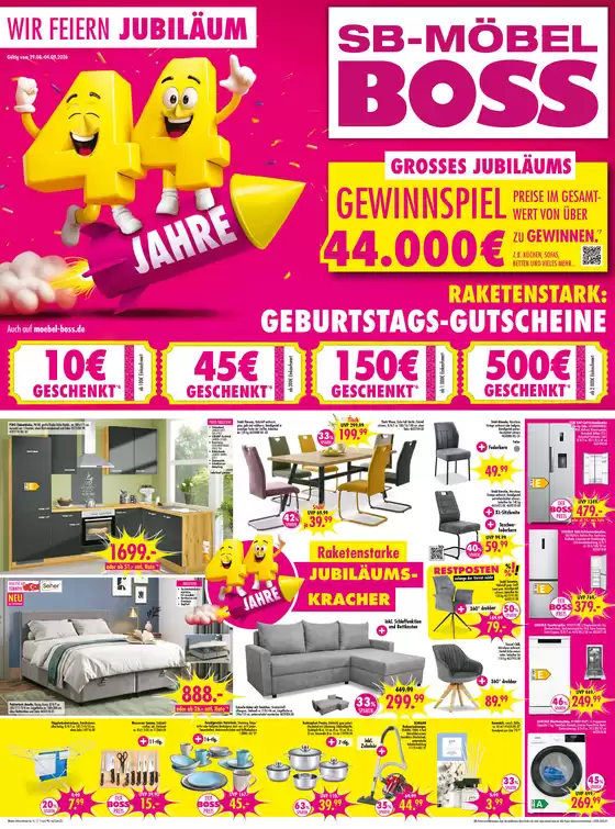 SB Möbel Boss Katalog | Sb36 2026 standard | 2026-08-29T00:00:00.000Z - 2026-09-04T00:00:00.000Z