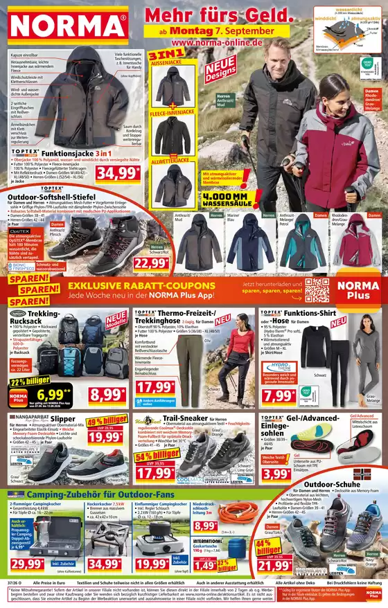 Norma Prospekt in  | Unsere besten Angebote für Sie | 2026-08-31T00:00:00.000Z - 2026-09-07T00:00:00.000Z