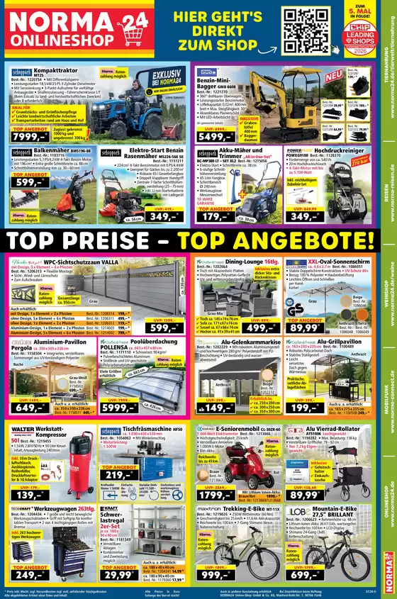 Norma Prospekt in  | Jetzt sparen mit unseren Deals | 2026-08-31T00:00:00.000Z - 2026-09-05T00:00:00.000Z