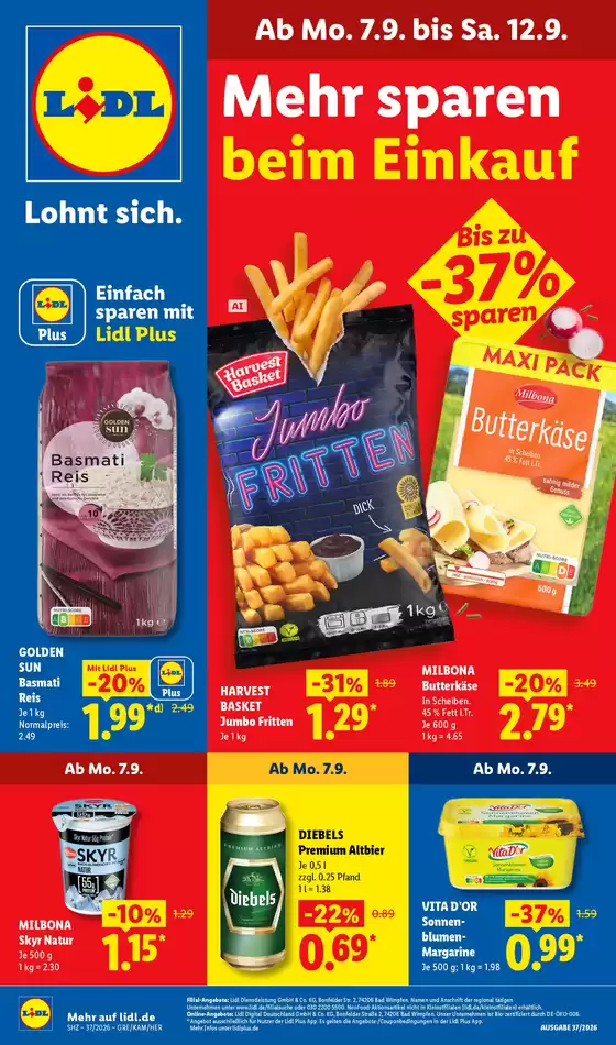 Lidl Prospekt | 07.09.2026 12.09.2026 | 2026-09-07T00:00:00.000Z - 2026-09-12T00:00:00.000Z