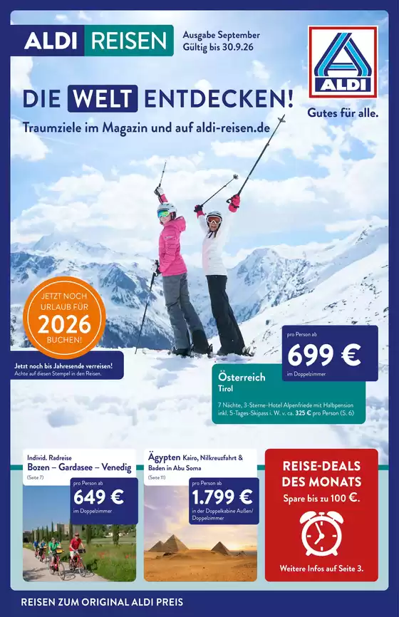 Aldi Nord Reisen Katalog | M 2025 03574 ALDI NORD Reisemagazin September 26 WEB | 2026-09-01T00:00:00.000Z - 2026-09-30T00:00:00.000Z